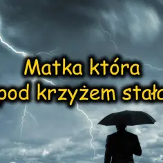 Podkład muzyczny do matka która pod krzyżem stała – emocje i liturgia